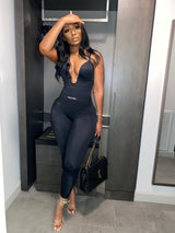 U-plunge Bodysuit/ Shapewear