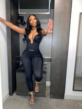 U-plunge Bodysuit/ Shapewear